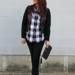 Print Mixing: Plaid & Embroidery