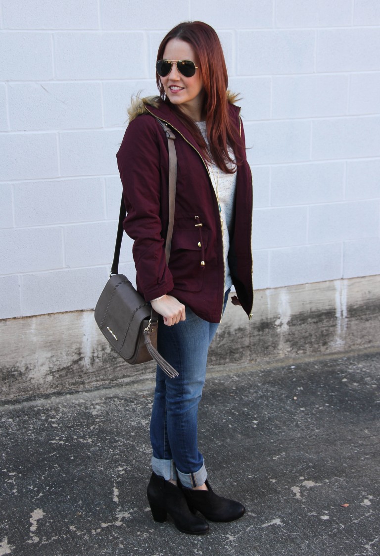 Casual Winter Coat - Lady in VioletLady in Violet