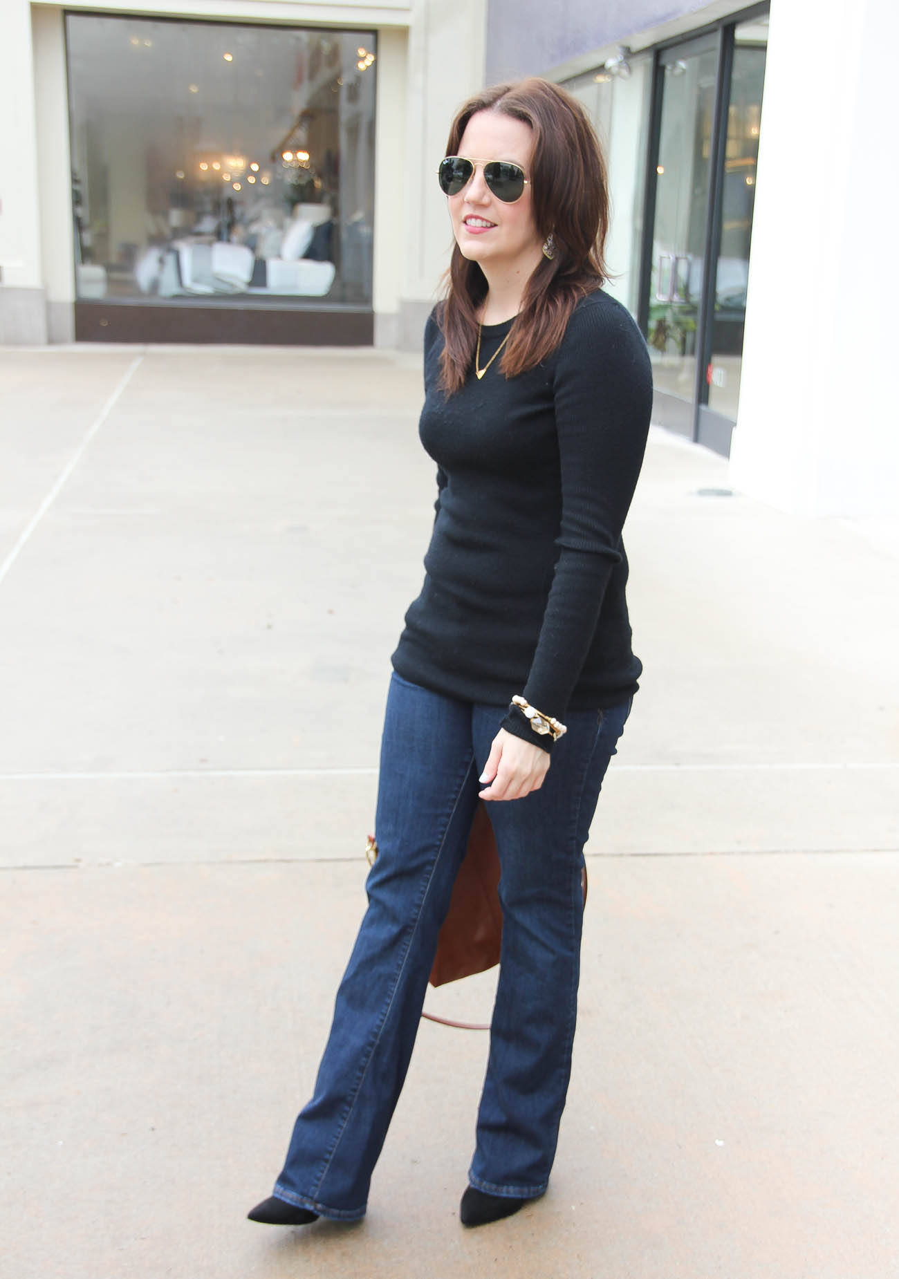Casual Friday Outfit for Winter | Lady in Violet, Houston Fashion ...
