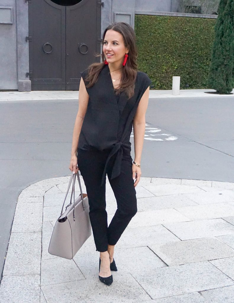My New Black Work Pants | Lady in Violet | Houston Fashion Blogger ...