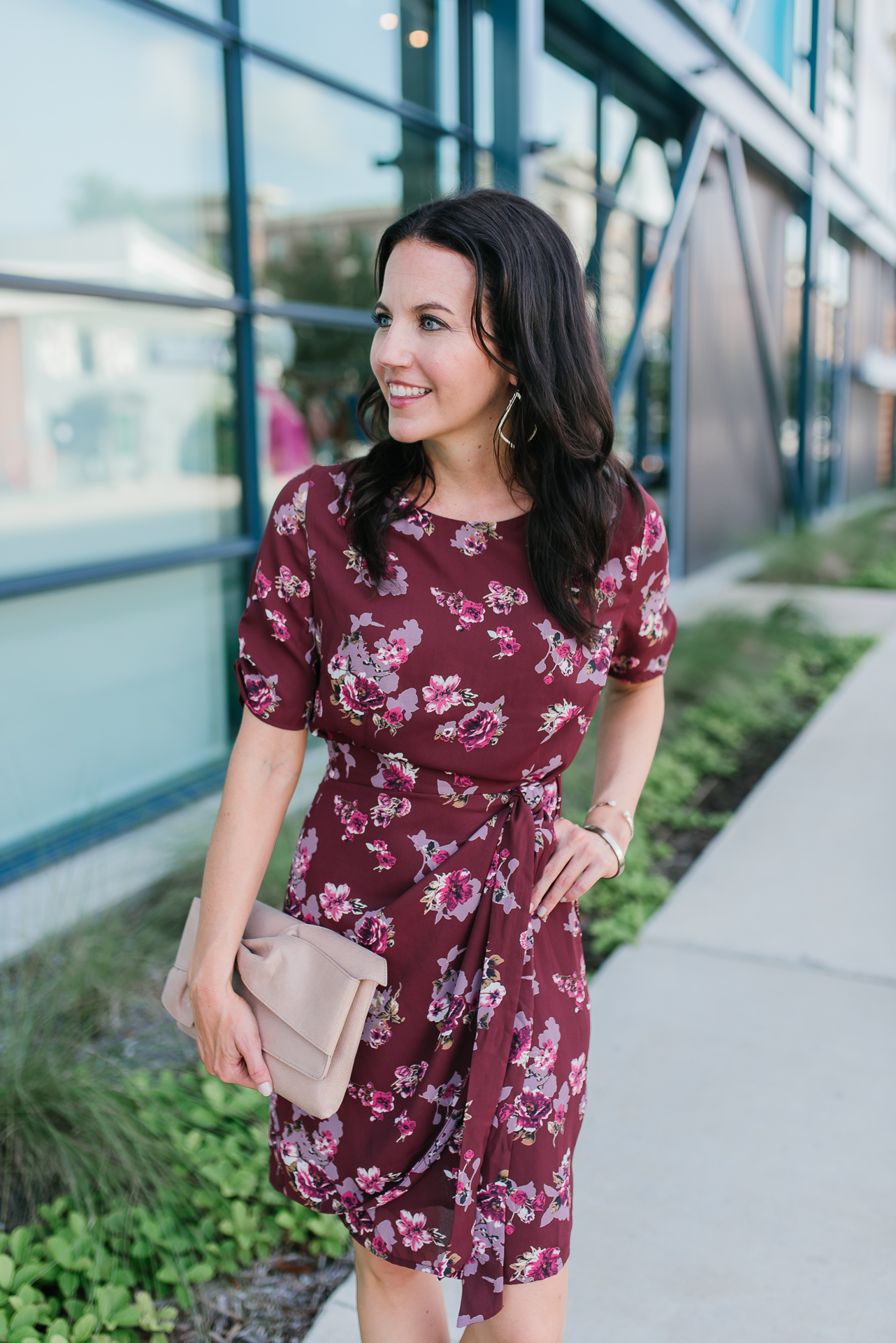 Summer to Fall Work Dress | Lady in Violet | Houston Fashion Blogger ...