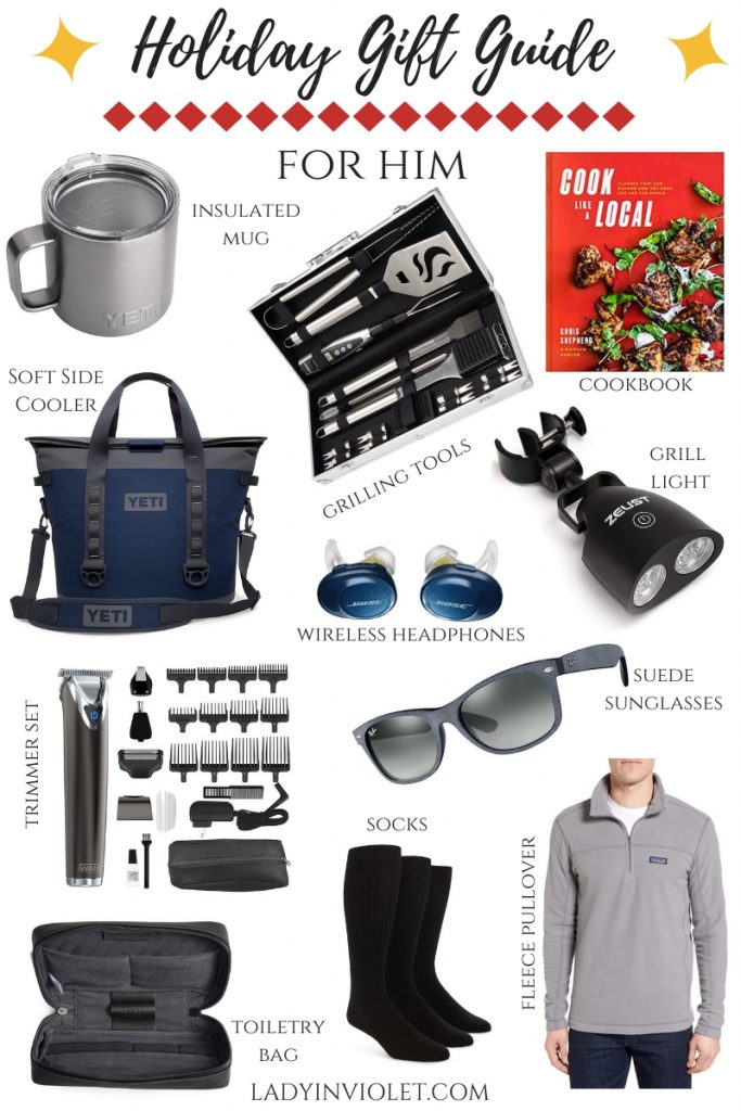 Holiday Gift Guide for Him | Lady in Violet | Lifestyle Blogger |Lady ...