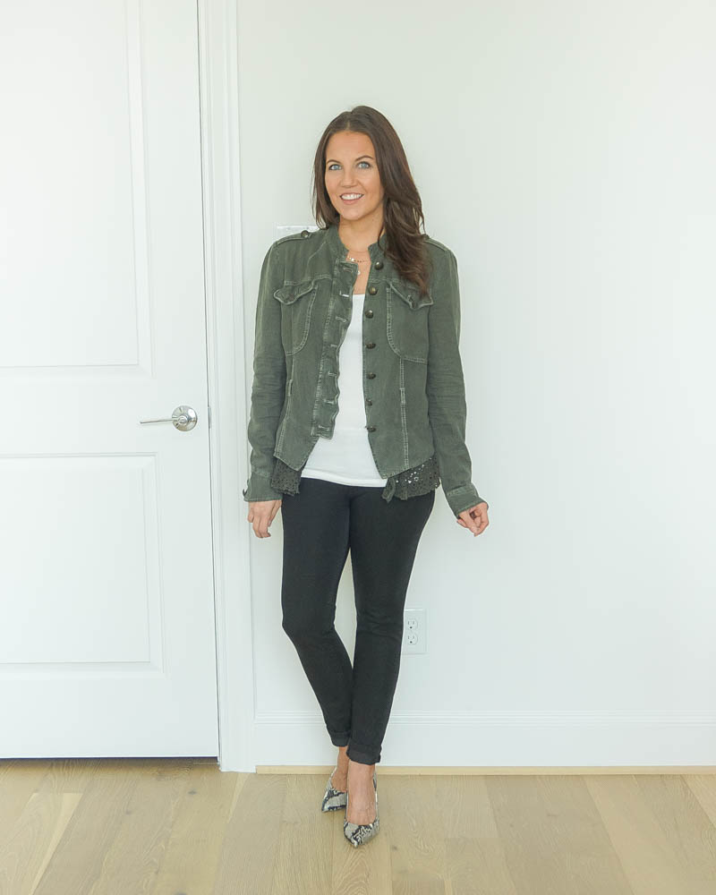 Six Ways to Wear a Military Jacket - Lady in VioletLady in Violet