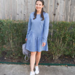 How to Wear a Dress with Sneakers