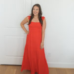 4th of July Outfit | Red Maxi Dress